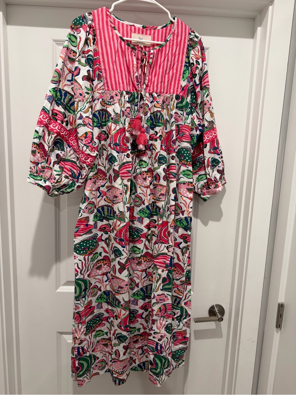 Print Fresh Dress Weekends Dress -XL